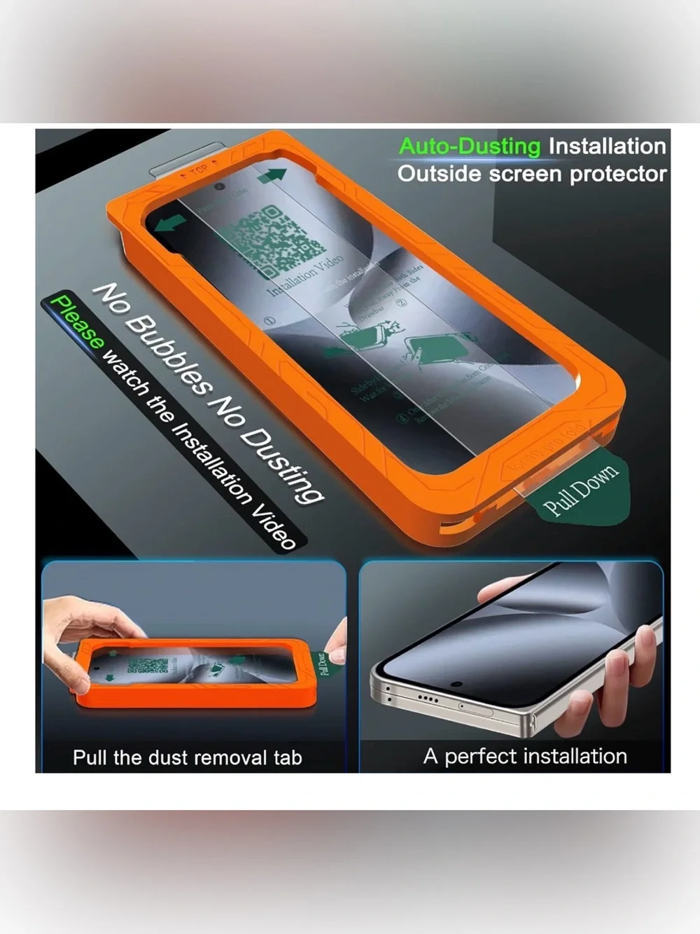 Screen Protector Kit for Google Pixel 10 Pro Fold - Clear (3+3+3 Pack) new